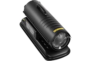 Uargd 45000 BTU Forced Air Heater, Portable Space Heater with Wheels and Handle, Blower-Type for Jobsite, Garage, Warehouse, 