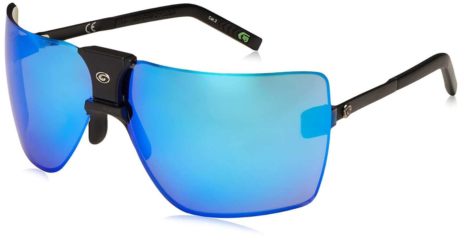 Gargoyles Performance Eyewear Classic Polarized Safety Glasses, Matte Black Frame/Smoke with