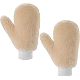 NANJA 6" Painters Mitt with Thumb Dusting &amp; Cleaning Mitt,Paint Mitt | Painters &amp; Decorators Glove perfect for painting, dusting, cleaning, and decorating.Reusable,washable. Fits most hands.