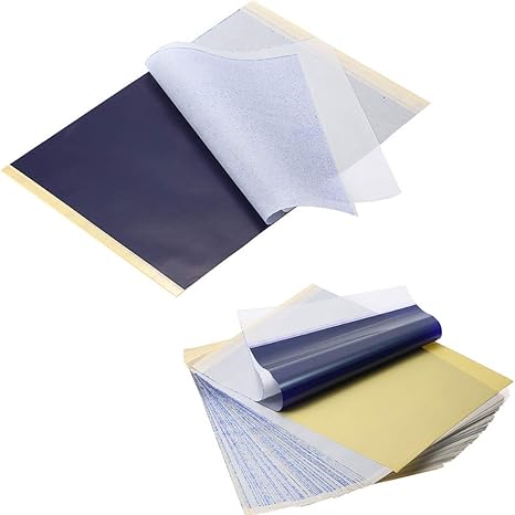 Amazon Co Jp タトゥーステンシル 転写紙 用紙サイズ コピー ペーパー トレーシングペーパー 4層 50枚 ホーム キッチン