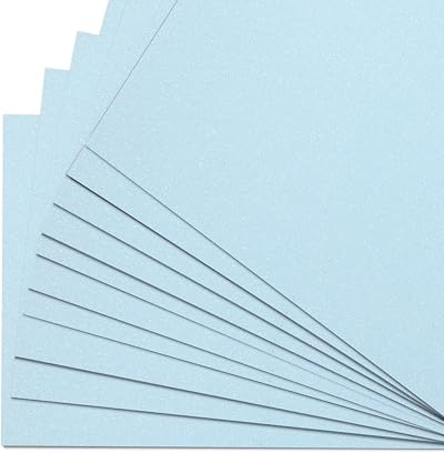 Springboard Supplies Pale Blue Glitter Card Sheets 10 x A4 290gsm