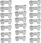 Kathson 20 Pcs Pigeons Birds Feeder