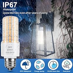 Led Light Bulb Equivalent 250w Super Bright Led