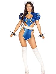Leg Avenue Women’s 4 PC Street Fighter Battle
