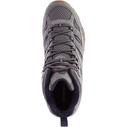 Merrell Men's Moab 2 MID WP Hiking Shoe, Charcoal, 10