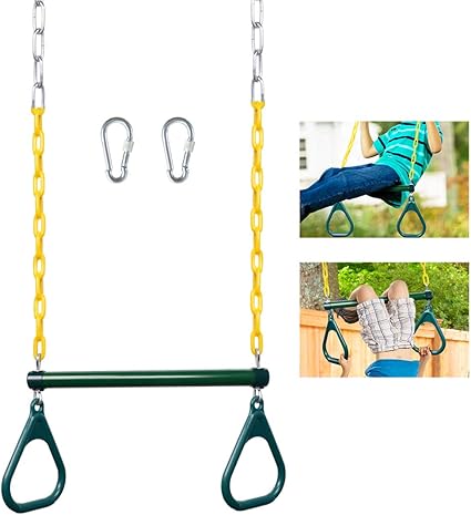 Swing set gymnastic rings Clearance