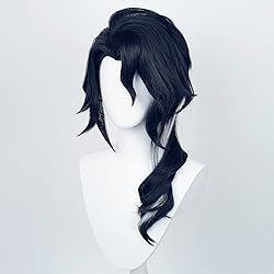 XiongXiongLe Dark Blue Wig for Pantalone Cosplay
