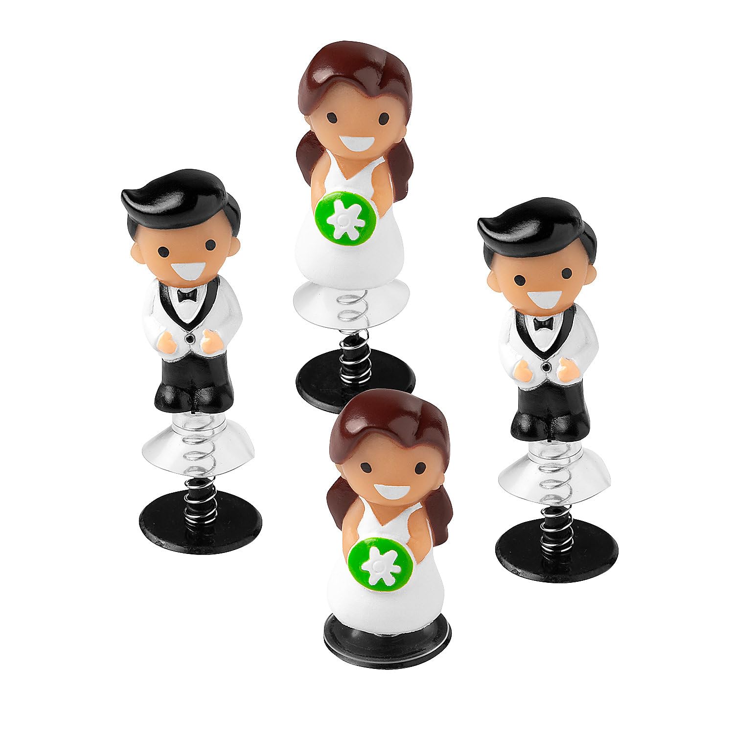 Photo 1 of Bride & Groom Wedding Toy Pop-Ups - 12 pieces
