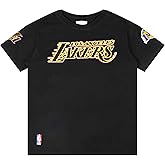 Big Boys NBA Classic Chenille Cotton Short Sleeve Tee