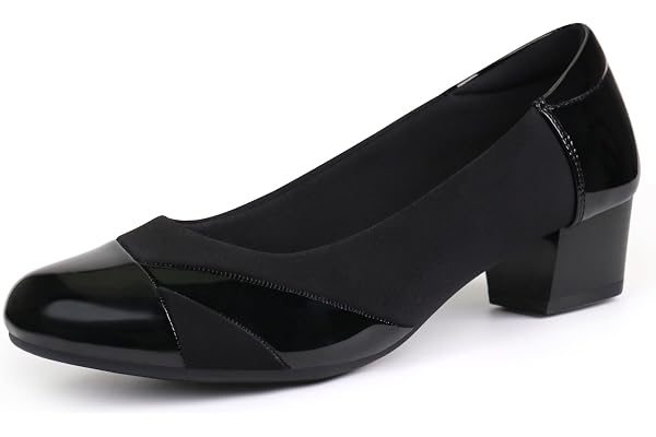 Ortho + Rest Women Bunion Dress Shoes Low Heel Orthopedic Orthotic Pumps Slip on Loafers