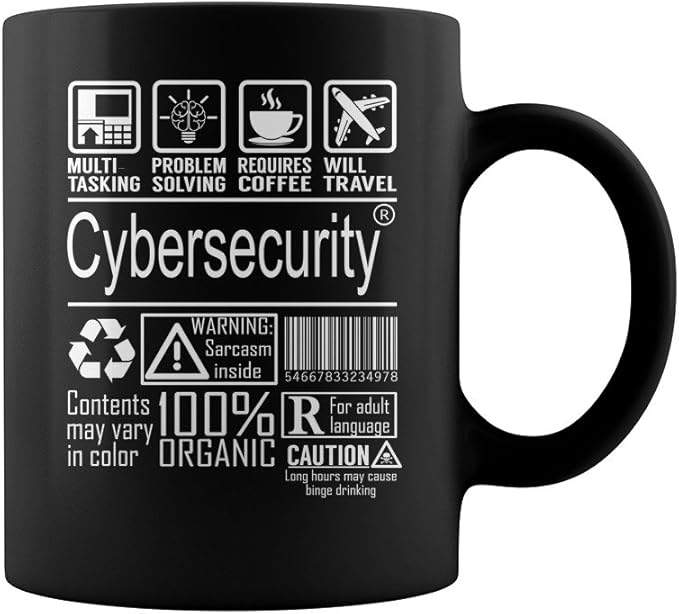 Cybersecurity Multitasking Job Mug Coffee Mug Coffee