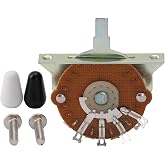 Musiclily Pro 5-Way Pickup Selector Blade Switch for ST Style Guitar | for Strat Style Electric Guitar