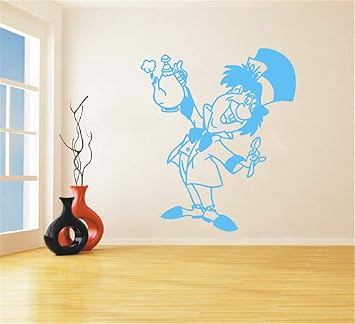 Amazon Com Alice In Wonderland Quote Tea Time Wall Sticker For