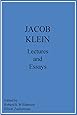 Jacob Klein Lectures and Essays