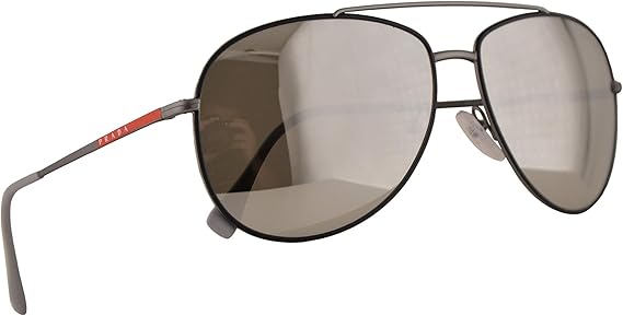 prada gunmetal sunglasses