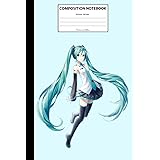 Hatsune Miku: Composition Notebook 100 Lined Pages 6x9 Notebook • Writing Journal • Diary • Notepad ( Vol .10)