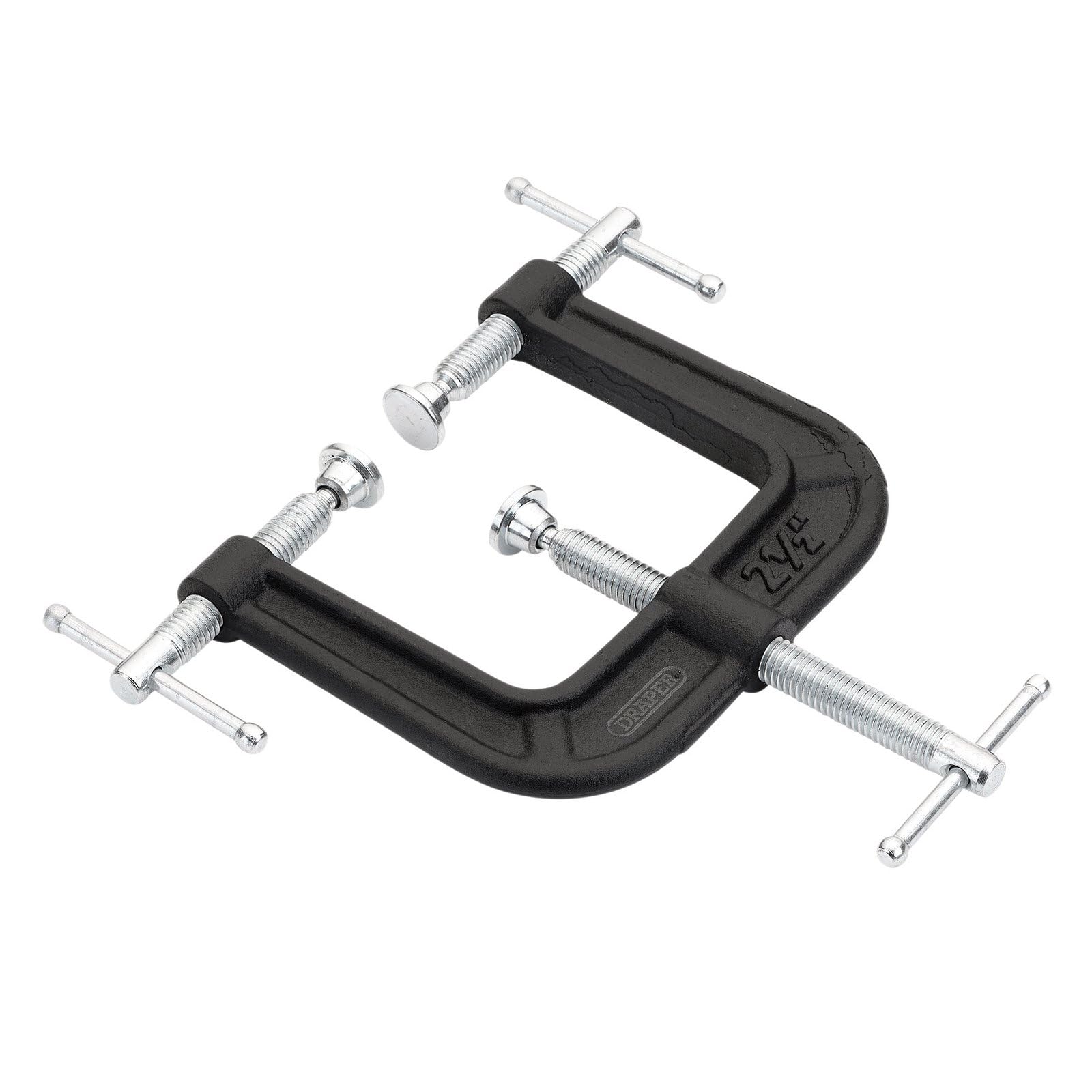 Draper 19404 3-Way G-Clamp, 63mm