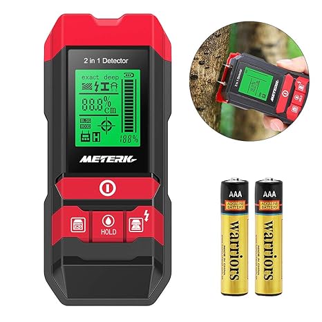 Amazon.com: Stud Finder Sensor Meterk Escáner de Pared – 4 ...