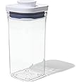 OXO Good Grips POP Container - Airtight Food Storage - Mini Square Short 0.5 Qt Ideal for 1 lb of baking soda or 14 oz of grains