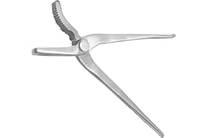 Equine Care Hoof Clincher 12-Inch – Professional Chrome Vanadium Steel Farrier Tool | Horseshoeing & Hoof Trimming Supplies for Expert Farriers, Vets & Horse Owners (Alligator Jaw)