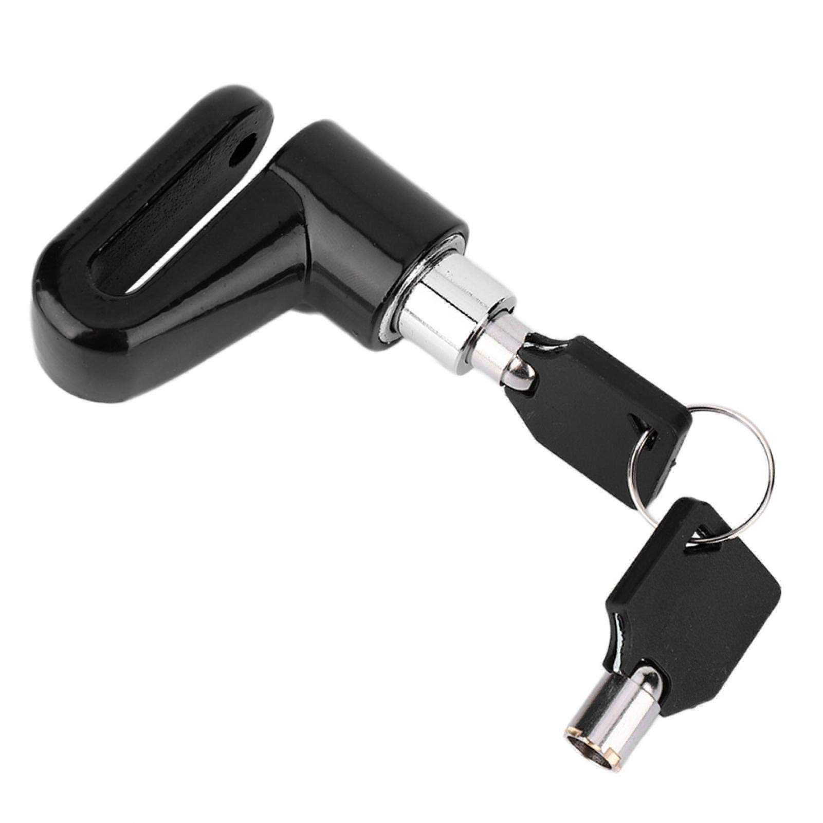 Kuuleyn Motorcycle Disc Brake Lock, Metal Portable Security Motorcycle Bicycle Anti-theft Heavy Duty Bike Wheel Disc Brake Lock for Motorcycles, Bicycles, Rust-Proof and Durable