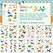 120pcs Dinosaur Temporary Tattoos, Party Supplies for kids and Adult, Dinosaur Games Favors Party Decor Birthday Gift for Girls Boys