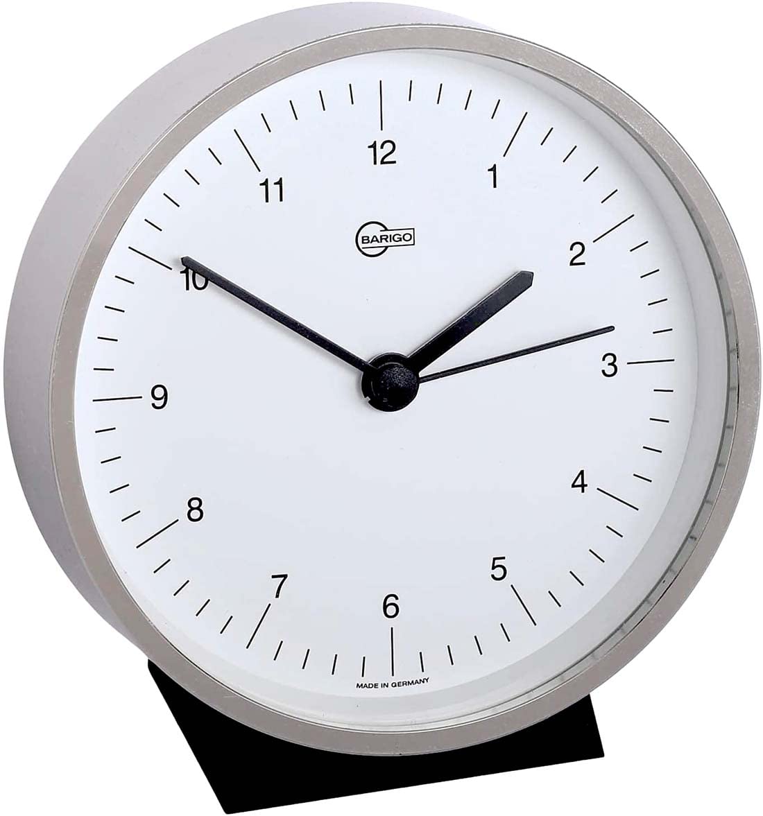Barigo 6151 Home Table Clock Silver W x H 85 mm x 25 mm