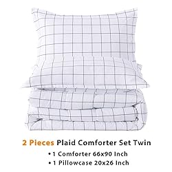 Andency Twin Size Comforter Set for Kids, 2 Pieces