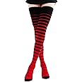Kayhoma Extra Long Gradient Zebra Stripe Thigh High Socks Over the Knee High Socks