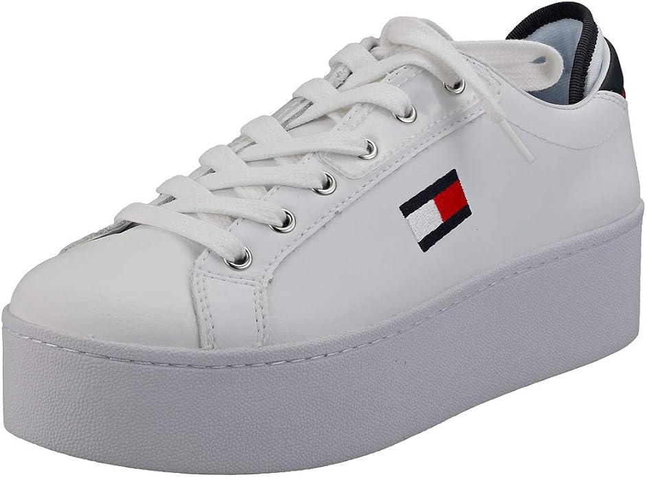 tommy jeans platform trainers