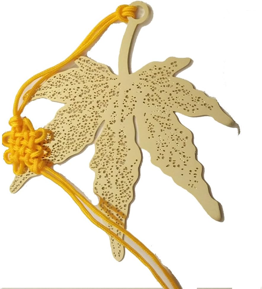 Happy Little Store Maple Leaf Bookmark, 4 inches x 0.1 inches x 8 inches