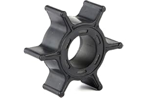 Qiilu Water Pump Impeller, 19210-ZW9-A32 Outboard Motor Water Pump Impeller Fit for Honda 4-Stroke 8/9.9/15/20HP