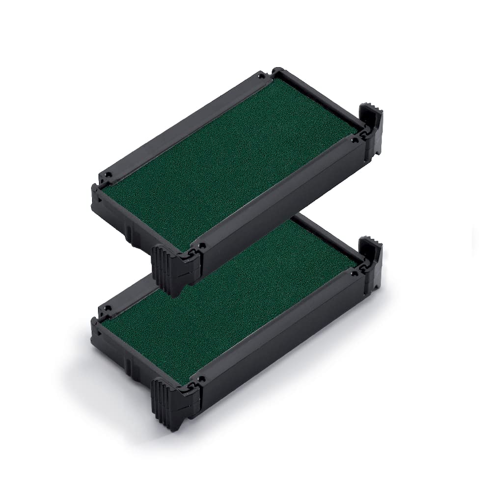 Trodat Replacement Ink Pads 6/4910 - Pack of 2 - Green Ink - for the Printy 4910 and 4810 — image 1
