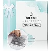 Pacikwest Date Night Adventure Book for Couples - Scratch Off Challenge and Date Ideas Games Gifts for Boyfriend, Him, Her, Romantic Couples Gifts for Newlywed Wedding Anniversaries