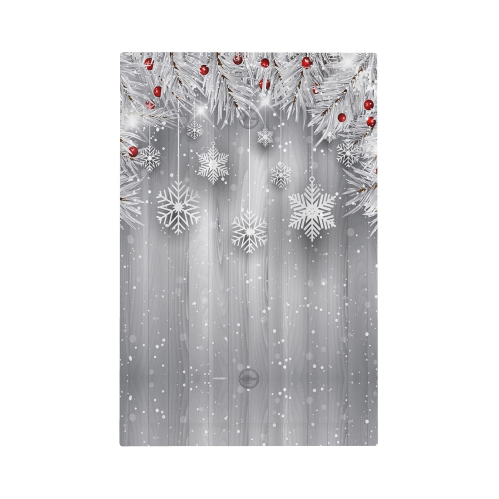 Christmas Snowflake Planks No Device Light Switch