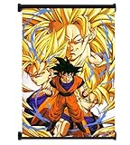Dragon Ball Z Anime Super Saiyan Goku Fabric Wall Scroll Poster (16x21) Inches. [WP]DragonBallZ-2