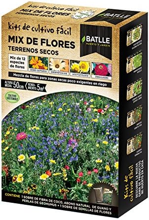 Huerto Urbano - Mix de flores Terrenos secos - Batlle: Amazon.es ...