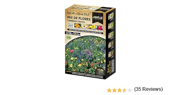 Huerto Urbano - Mix de flores Terrenos secos - Batlle: Amazon.es ...