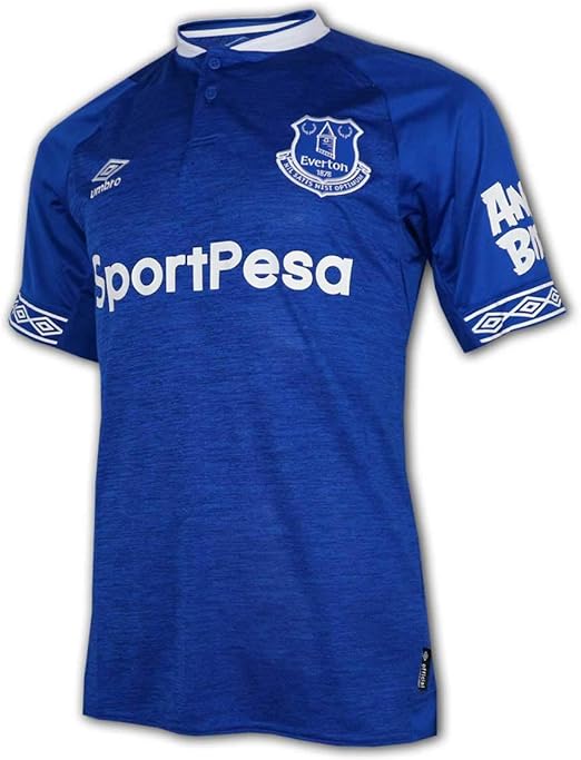 everton home jersey
