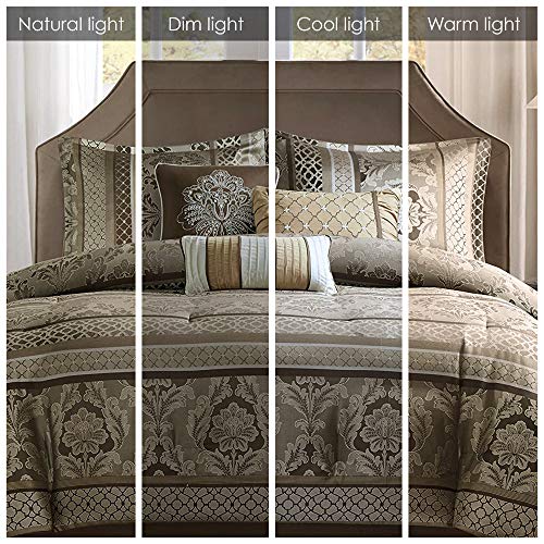 Madison Park Bellagio Cozy Comforter Set Luxurious Jaquard