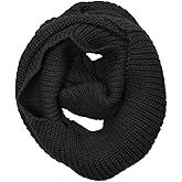 Wrapables Thick Knitted Winter Warm Infinity Scarf