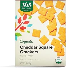 365 by Whole Foods Market Organic Cheddar Squares, 7 OZ