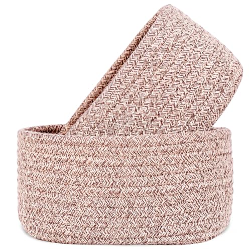 ABenkle Small Woven Storage Baskets