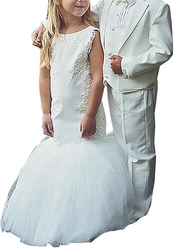 mermaid flower girl dress