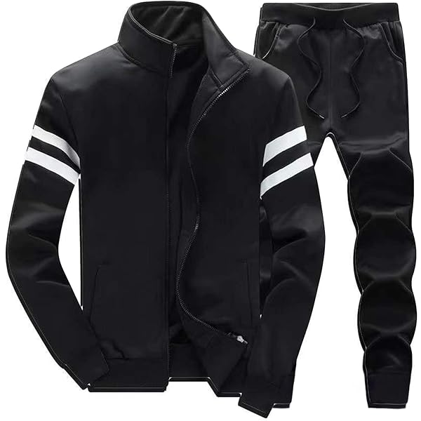 xzbailisha Men's 2 Two Piece Outfits Casual Track Suit