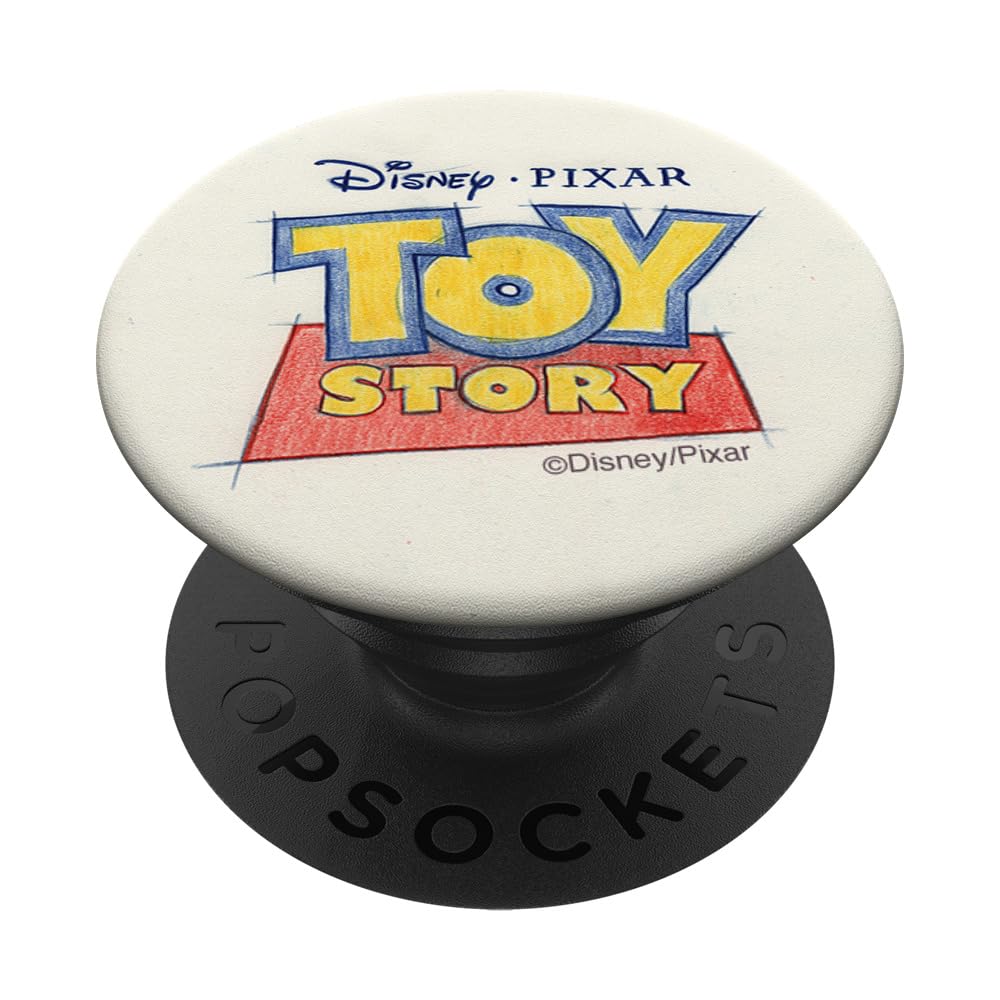 Disney & Pixar’s Toy Story Logo Concept Art Sketch PopSockets Swappable PopGrip