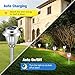 voona Solar LED Outdoor Lights 8-Pack Stainless Steel Pathway Landscape Lights for Outdoor Path Patio Yard Deck Driveway and Garden, (Silver)