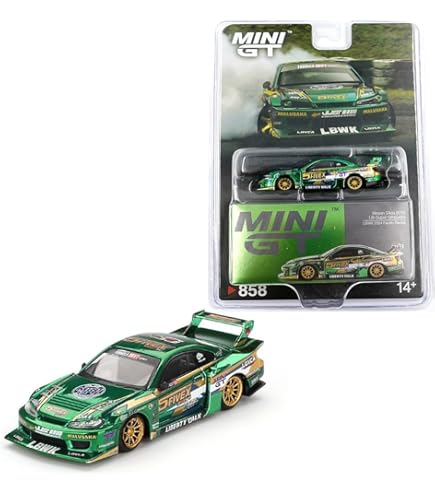 Amazon.com: MINI GT Nissan Silvia S15 LB-Super Silhouette