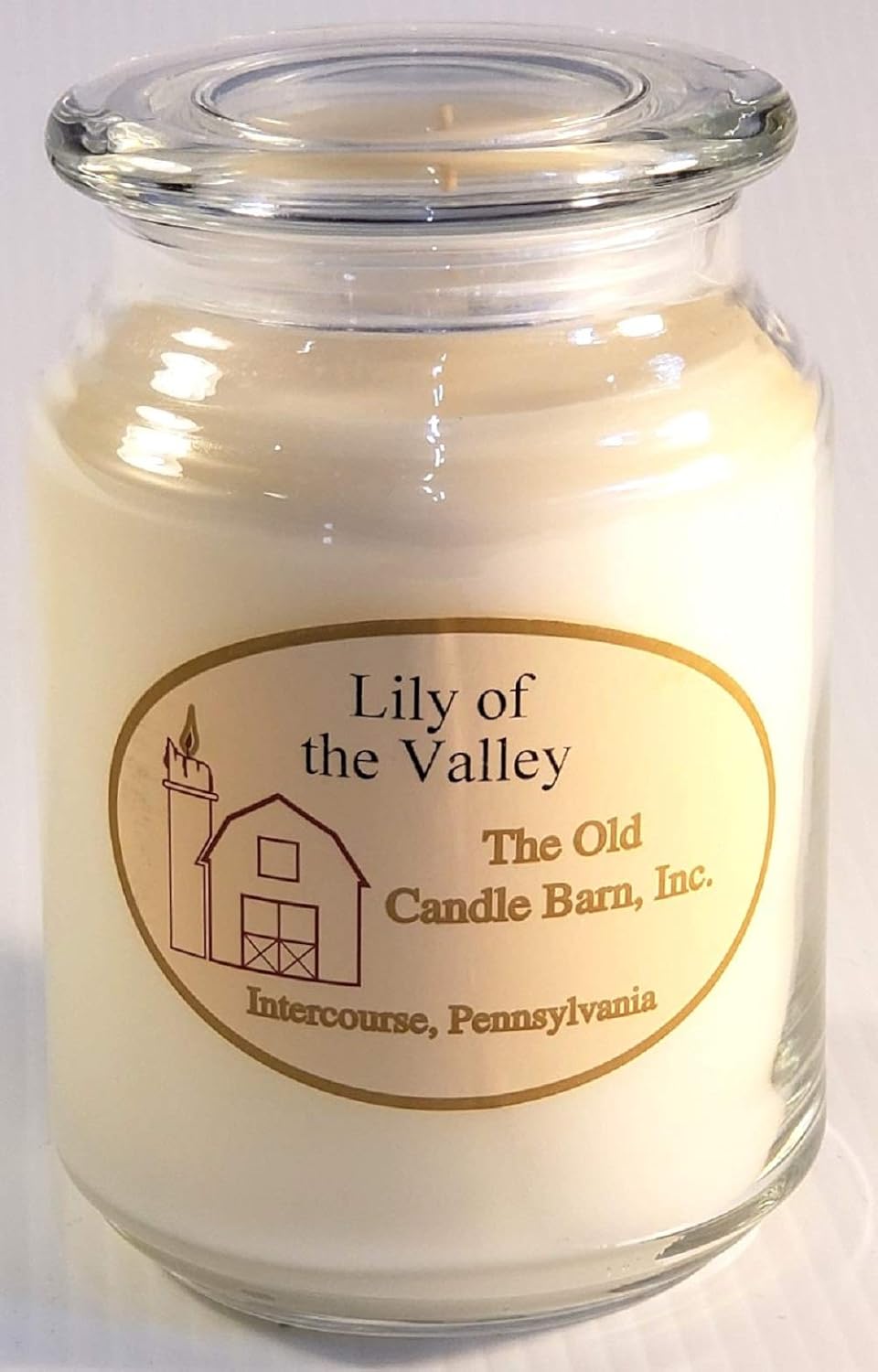 Old Candle Barn Lily of The Valley 26oz Jar Candle Made