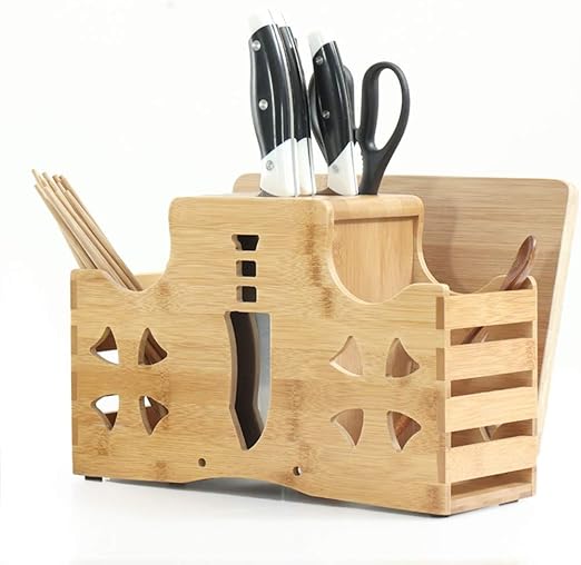 Amazon Com Solid Wood Knife Holder Kitchen Drawer Knife Holder Is